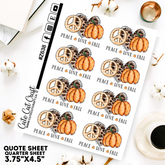 Fall Quote Sheet 16